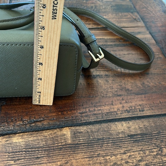 Michael Kors Olive Green Satchel with Gold Hardware - Picture 5 of 14